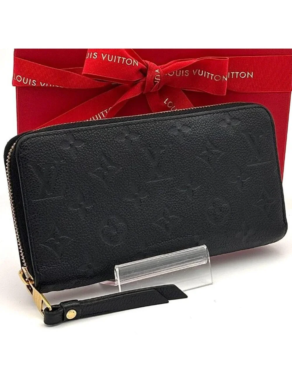 Louis Vuitton Wallet Zippy Monogram Black